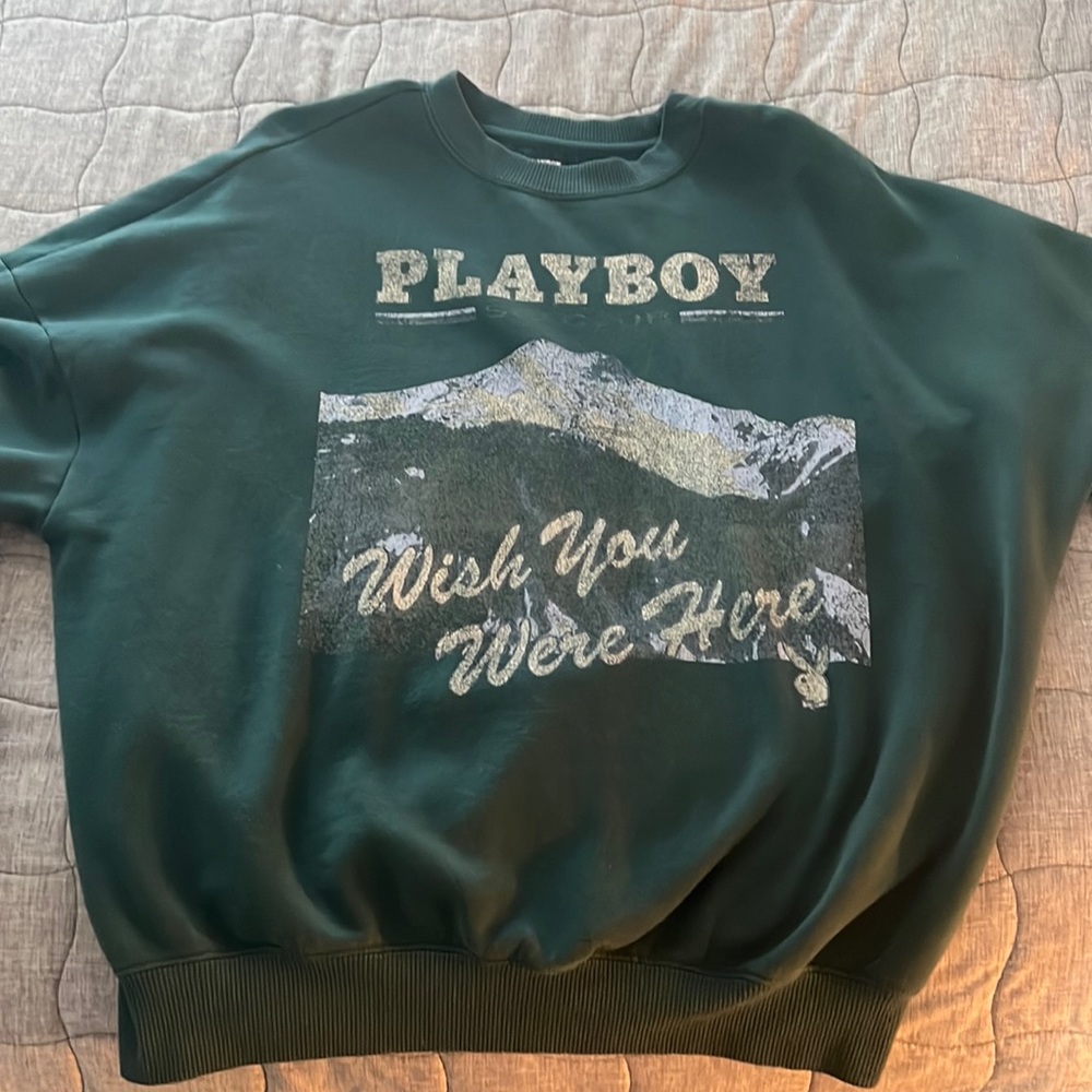 Playboy Wish You Were Here Pullover Pacsun XS